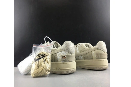 CN2405-902 Scott  FORCE 1 NIKE AIR  White Travis x Grey 0204